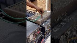 Amplifier mixer connection kaise kare djsetup djremix malaimusicfans shortfeed shorts video [upl. by Eiknarf512]