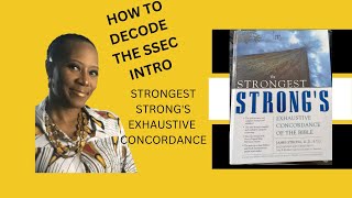 How To Read The Strongs Exhaustive Concordance  Bible Study Tips amp Tricks [upl. by Yeliw406]