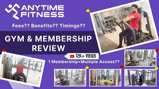 Anytime Fitness Gym Review  Gurgaon Gyms Price timings Benefits AnytimeFitnessIndiaATFITNESSIN [upl. by Ariamoy]