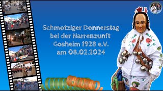 08022024 Schmotziger Donnerstag in Gosheim [upl. by Amikat748]