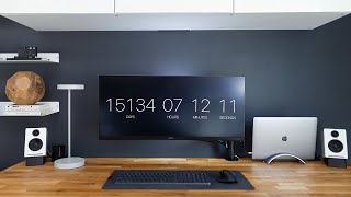 Work From Home Office – Workspace  Desk Setup Tour 2020 [upl. by Thalassa19]