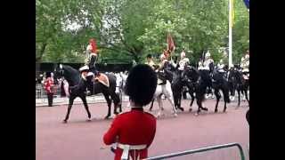 The household cavalry trooping the colour 2012 [upl. by Noreen]