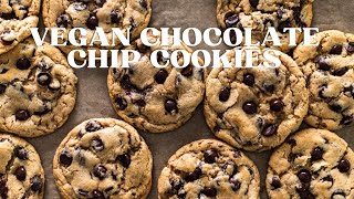 SECRETLY Vegan Chocolate Chip Cookies  Gluten Free [upl. by Gaillard]