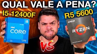 RYZEN 5 5600 vs CORE i5 12400F QUAL deles é pra VOCÊ TESTES em JOGOS DESEMPENHO PREÇO e CONSUMO [upl. by Kevina]