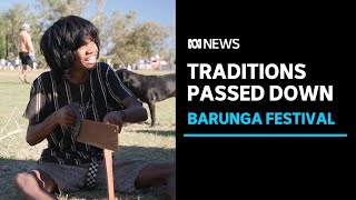 Celebrating culture and sport as thousands come together for the Barunga Festival  ABC News [upl. by Eillah736]