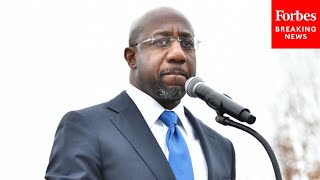 Raphael Warnock gives FIRST Senate floor speech is APPLAUDED [upl. by Lorne]