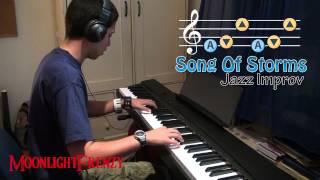 The Legend of Zelda  Song of Storms Jazz Improv [upl. by Tcideneb936]