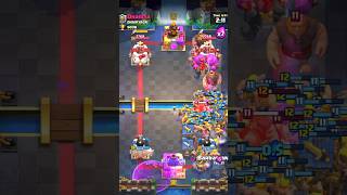 Unlimited Barbarians VS Mega Cards satisfyingbattle [upl. by Lagasse]