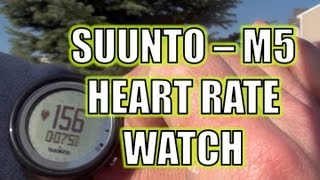 Heart Rate Monitor Watch Review  Suunto M5 [upl. by Misa836]