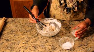 How to Make Cobbler Dough  Cooking Skills amp Recipes [upl. by Etolas]