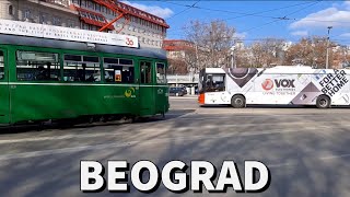 Tramvaji i autobusi u Beogradu [upl. by Lillis]