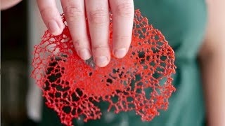 How to Make Coral Lace Tuiles [upl. by Aelanej821]