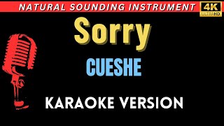 Sorry  Cueshe Cueshé HD Karaoke Version [upl. by Zia]