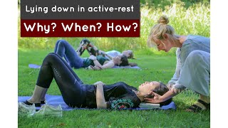 Practical tips on lying down in active restconstructive rest Alexander Technique [upl. by Annehsat]