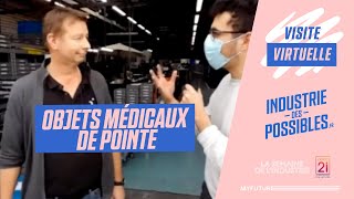 Métiers de lindustrie à découvrir chez INTECH MEDICAL spécialiste des prothèses médicales [upl. by Sisely]