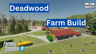 Building My Farm on Deadwood in Farming Simulator 22 [upl. by Lugar609]