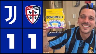 THIAGO BONOMELLI VOLEVA VINCERE 10 CATO COME ALLEGRI GRANDE CAGLIARI JUVENTUSCAGLIARI 11 [upl. by Jeremie928]