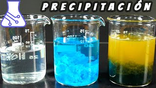 Reacciones de Precipitación Experimento de Química [upl. by Ashlie]