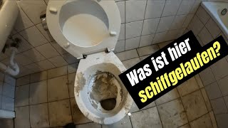 Rohrreinigung 118 Toilette muss nur ablaufen Altbau wird nächstes Jahr saniert [upl. by Keavy]