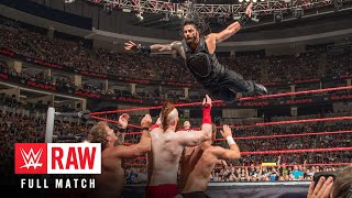 FULL MATCH Roman Reigns vs Sheamus vs Chris Jericho vs Sami Zayn Raw July 25 2016 [upl. by Brady275]