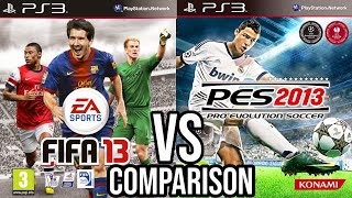 FIFA 13 Vs PES 2013 PS3 [upl. by Sesom]