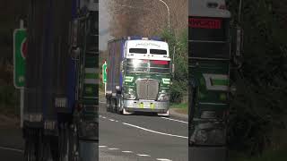 ROAD LIFE WITH BIG RIGS trucking truckspotter trucker bigtruckdriver truckerworld [upl. by Oiramel53]