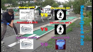 Norwegian Minigolf League 2022  Round 33  Match 2 [upl. by Mellen]