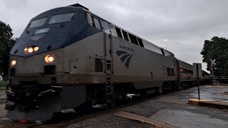 4K Amtrak Borealis arrives in La Crosse WI  July 2024 [upl. by Ardiedak]