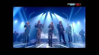 Take That with Robbie Williams on the X Factor 14th November 2010 [upl. by Htur]