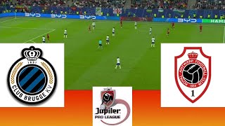 ⚫ Club Brugge vs Royal Antwerp LIVE  Belgian Pro League [upl. by Winston]