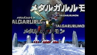 Gabumon Warp Digivolves to MetalGarurumon  Digimon Adventure 1999 [upl. by Leiuqese201]