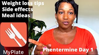 Phentermine Weight Loss Diary  Day 1  Simply Carey [upl. by Diley5]