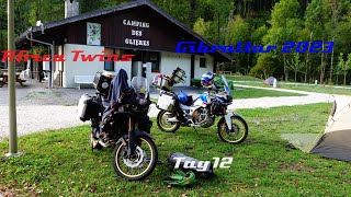 Africa Twin Gibraltar 2023  Motorradfernreise  Tag 12  Frankreich  Schweiz [upl. by Arreit343]