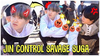 BTS Jin The One Who Can Handle Sugas Savage Side [upl. by Truscott]