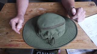 Tilley hat LTM6 airflow [upl. by Nevsa389]