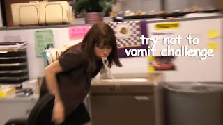 try not to vomit challenge  the office us parks and recreation amp more  Comedy Bites [upl. by Asek]