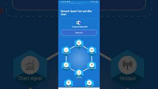 Network speed test amp dBm chart netspeed networktest [upl. by Encrata126]