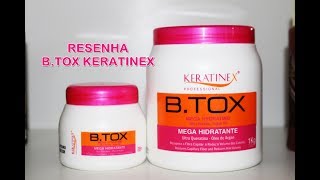 Resenha Btox Capilar Keratinex Botox  Beleza 10 [upl. by Nitnelav]