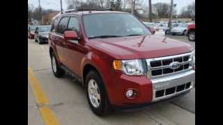 2011 Ford Escape Limited  Sangria Red Metallic [upl. by Arihday]