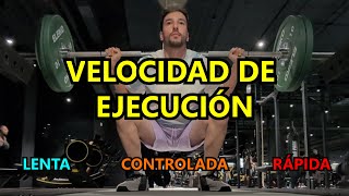 VELOCIDAD DE EJECUCIÓN DE LAS REPETICIONES Entrenamiento 15 Y 16 [upl. by Cori135]