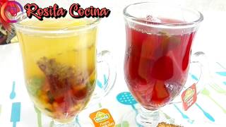 como preparar aromática de frutas  Agua Aromática con frutas  Infusiones de Té con fruta [upl. by Huntley]