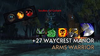 BLADESTORM TECH IS INSANE  Arms Warrior 27 Waycrest Manor [upl. by Lednem]