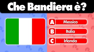 Indovina la Bandiera Scelta Multipla  Quiz Bandiere [upl. by Yelknirb]