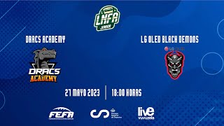 FINAL LNFA JUNIOR  Lidertel Badalona Dracs  LG OLED Las Rozas Black Demons [upl. by Eniar]