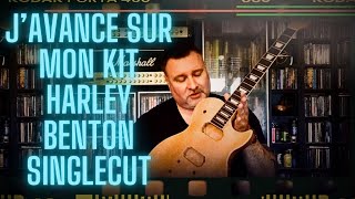 Javance  doucement  sur le kit Harley Benton Singlecut [upl. by Evyn547]