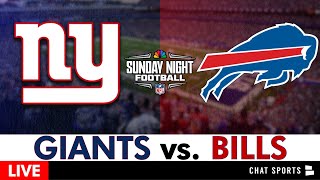 Giants vs Bills LIVE Streaming Scoreboard Free PlayByPlay Highlights amp Stats  SNF NFL Week 6 [upl. by Chor]