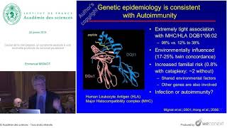 Cause de la narcolepsie par Emmanuel Mignot [upl. by Imiaj]