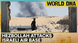 Hezbollah attacks Israel with swarms of drones  World DNA  WION [upl. by Day]