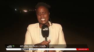 Easter Weekend I 45 worshippers die in a road accident in Limpopo [upl. by Ynamad131]