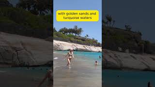 Playa del Duque A Paradise in Southern Tenerife canaryislandsvlog tenerifetodaу tenerifeholiday [upl. by Vi896]